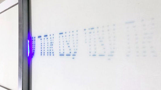 This LED Printer Creates Fleeting Messages on Photosensitive Paper