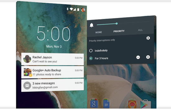 ȸ跢NexusƷ Android Lollipopʽ