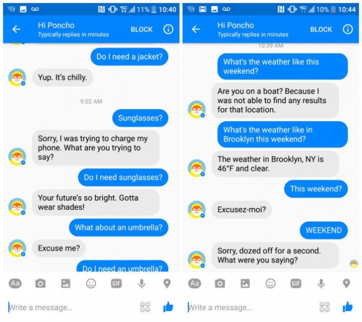 Facebook聊天机器人错误回应高达7成,去年大热的bot为什么遭遇如此大的挫折?
