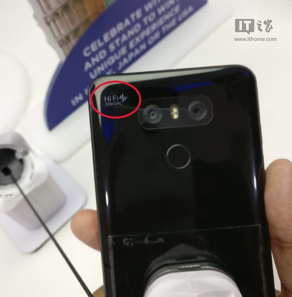 HiFi Quad DAC版LG G6现身:背后标识抢眼,支持双卡 HiFi Quad DAC版LG G6现身:背后标识抢眼
