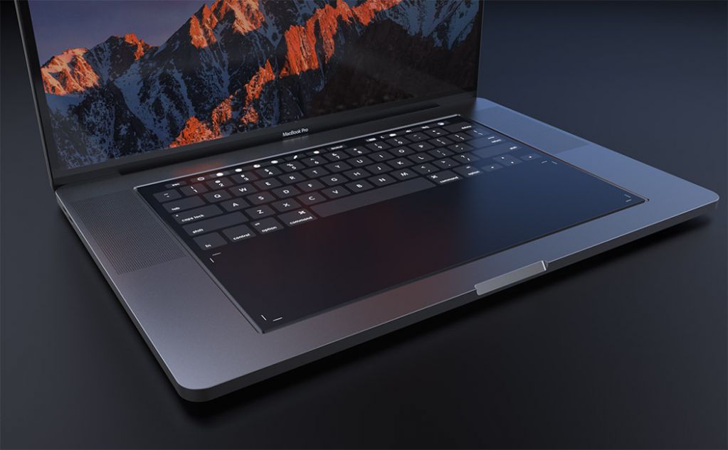 超酷炫的MacBook概念设计:万能的触控板
