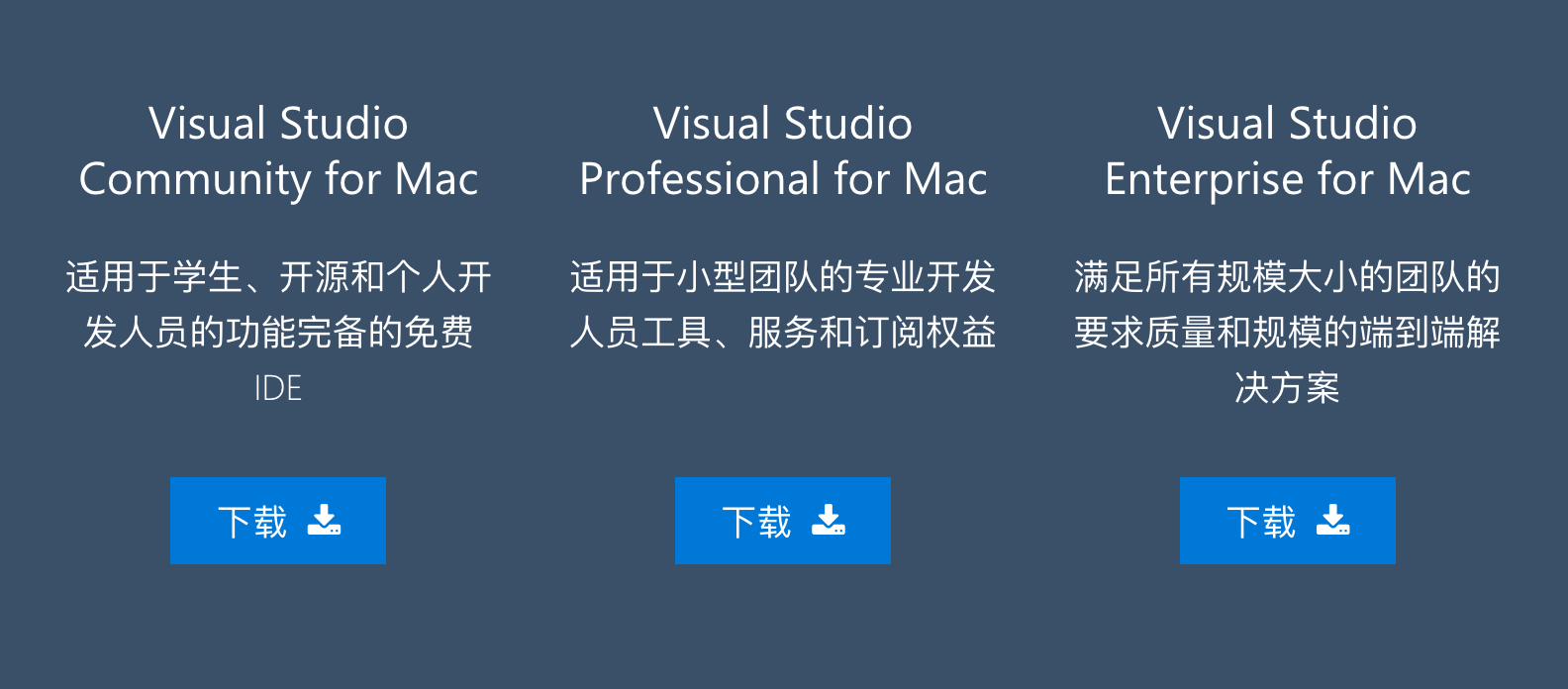 开发者福利,微软正式推出Mac版Visual Studio