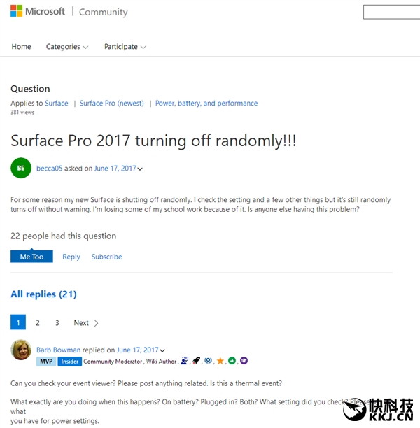 新Surface Pro现突然睡死BUG:用户很崩溃