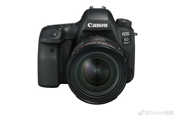 佳能全画幅单反EOS 6D Mark II正式发布:单机价格约13500元 佳能单反EOS 6D Mark II发布:单机价格约13500元